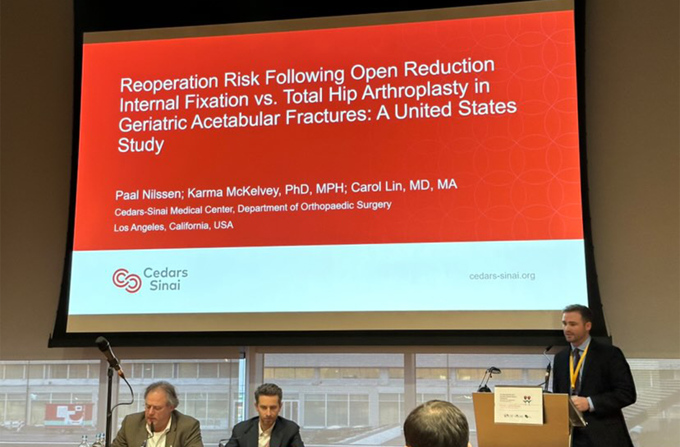 Paal Nilssen represents at the first Triennial International Orthopedic