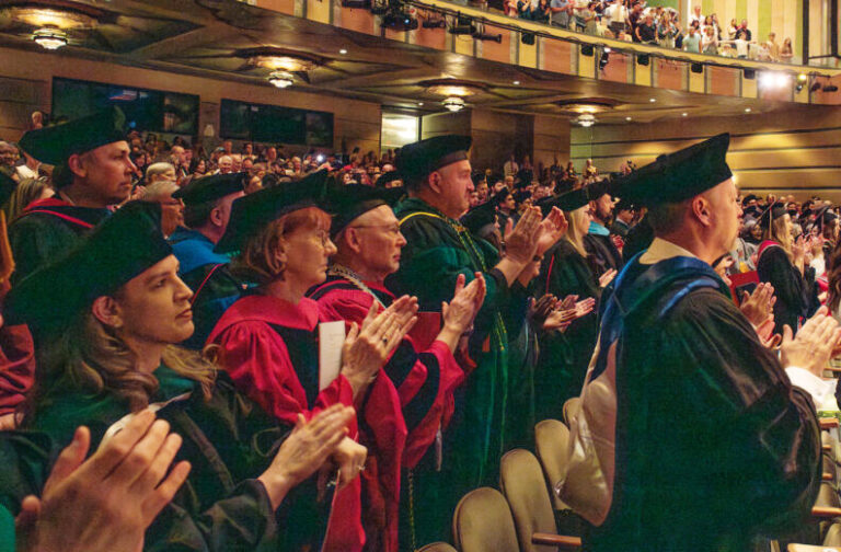 Faculty and Staff Prepare for Commencement 2024 Elson S. Floyd