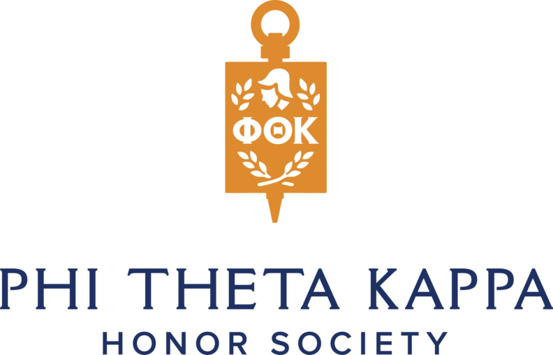 Logo: Phi Theta Kappa Honor Society.