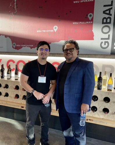 Dr. Herrera and RADS Scholar