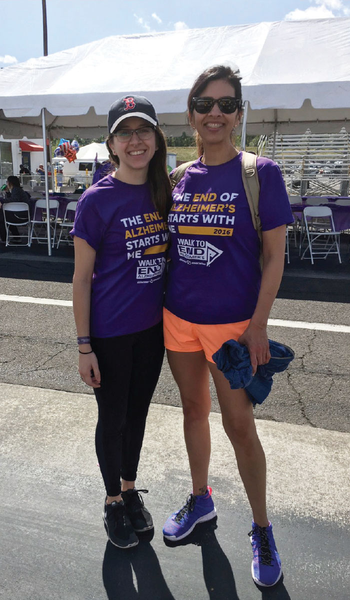 Natalie Ewing with daughter Mariah