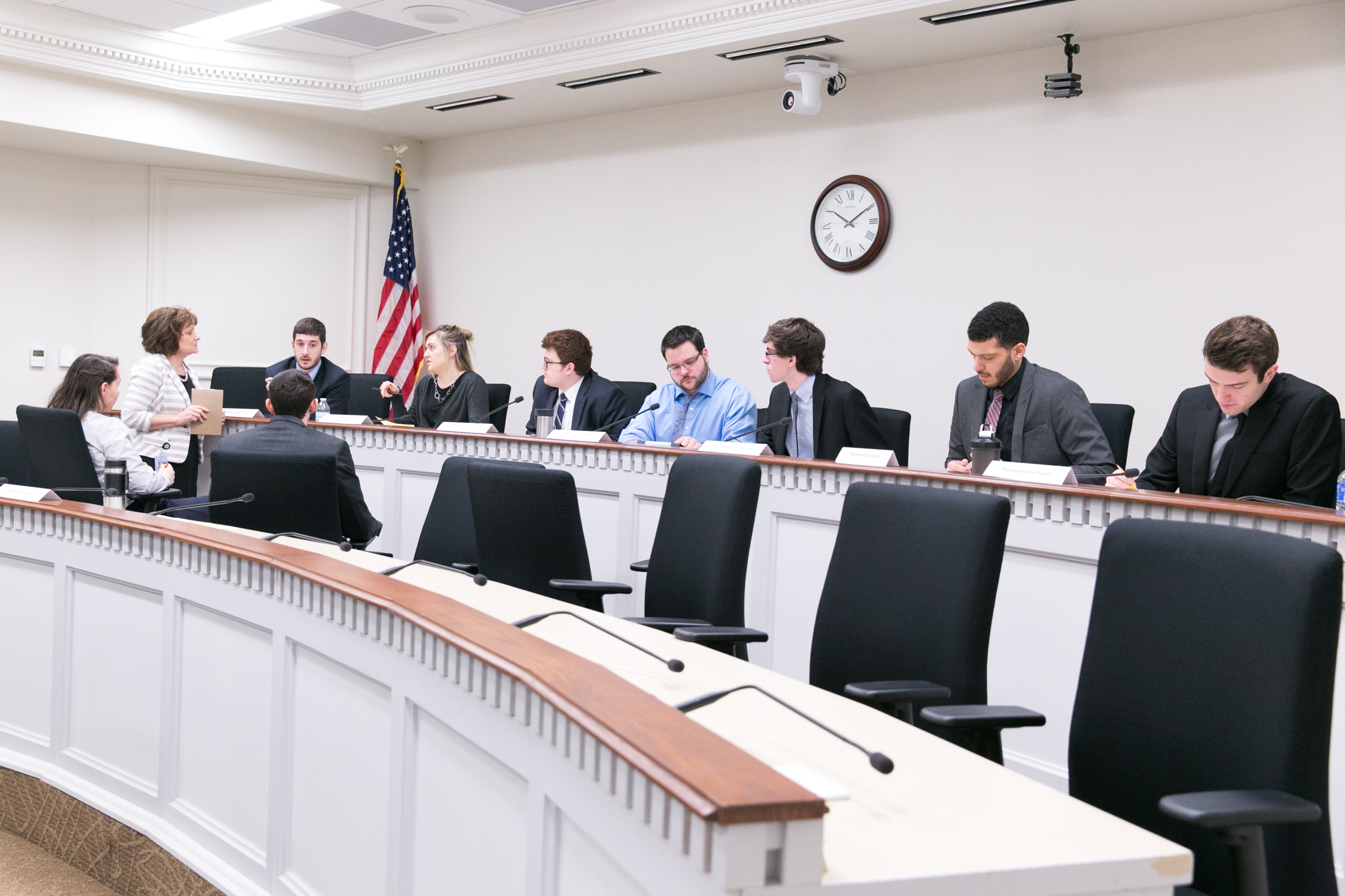 Nathan Trivers and Andrew “Reed” Simock made “history” as state legislative interns History