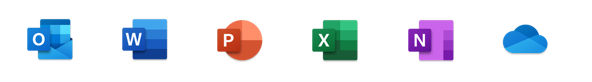 Microsoft 365 Apps - Microsoft Word, Microsoft Excel, Microsoft PowerPoint, Microsoft, OneNote, Microsoft Outlook, Microsoft Publisher, Microsoft Access.