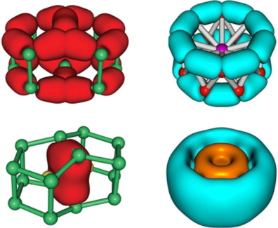 Chemical bonding analysis of Cadmium six germanium sixteen and cobalt boron sixteen including delocalized interactions