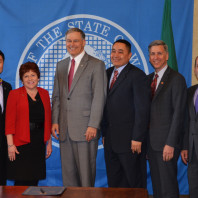 Lisa with Jay Inslee