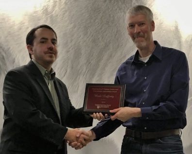 Dr. Dale Willits and Wade Lafferty.
