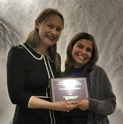 Dr. Amelie Pedneault and Samantha Tjaden.