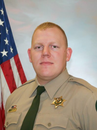 Sheriff's Deputy Justin DeRosier.