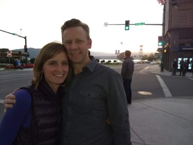 Dr. (now) Elizabeth Tolleftsbol and her husband.