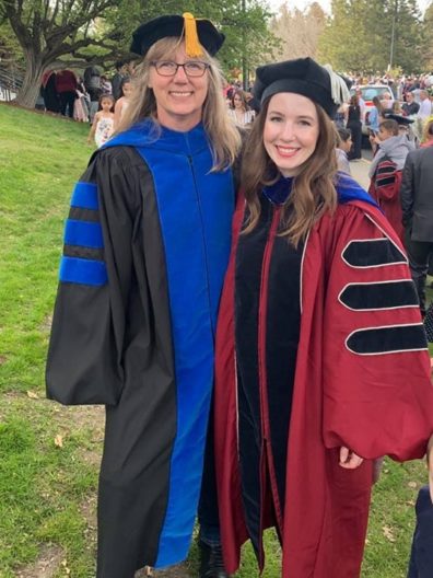 Drs. Faith Lutze and Tasha Fox.