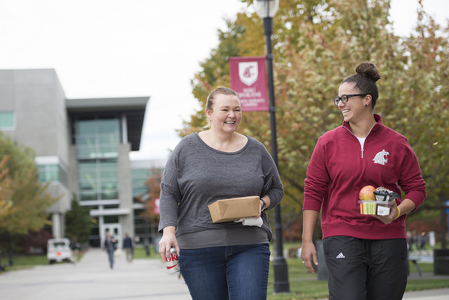 Students on Campus