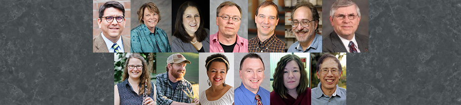 Collage of portraits showing the members in the 2022 Fulbright Campus Review Committee.