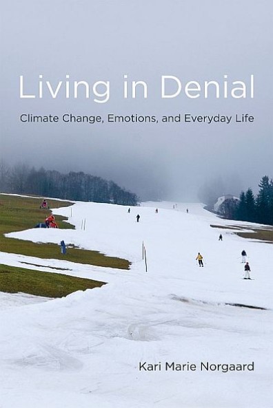 The cover of Kari Norgaard's book, "Living in Denial."