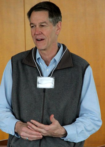Dan Spencer, professor at University of Montana, delivered the keynote address at the biennial EARThS conference.