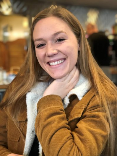 A photo of Hayley Garnick smiling at the camera.