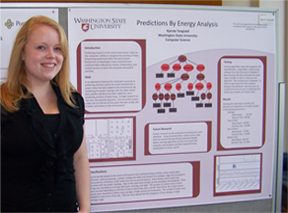 Kjerste Tangvald presenting her results