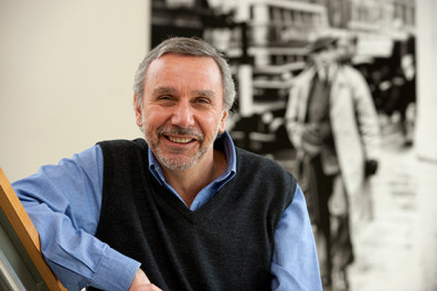 Closeup of Lawrence Pintak.