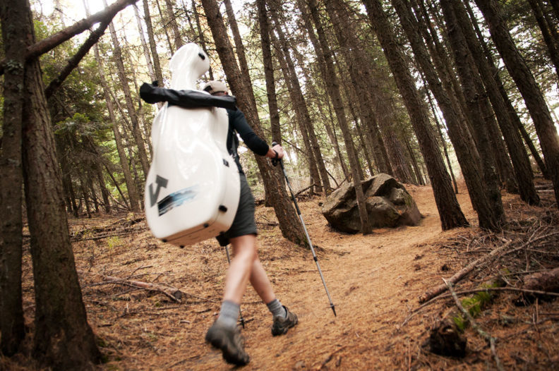 The backpacking cellist