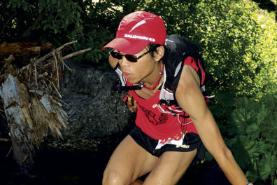 Ultramarathoner Di Wu is running the trails