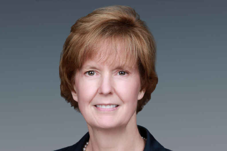 Sue Clark in profile