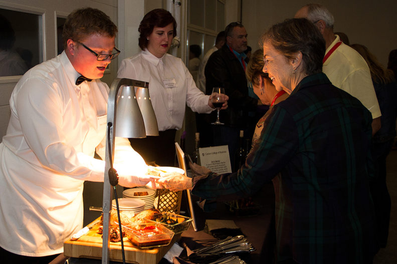 elegant food served a crimson food and wine 2017