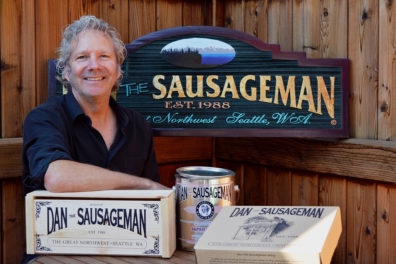 Dan House, aka Dan the Sausageman, grows from door-to-door sales, to thriving online businessman, property developer, and Burien, Wash., community supporter.