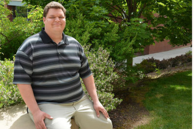 Greg Urquhart, winner of the Karen P. DePauw Leadership Award