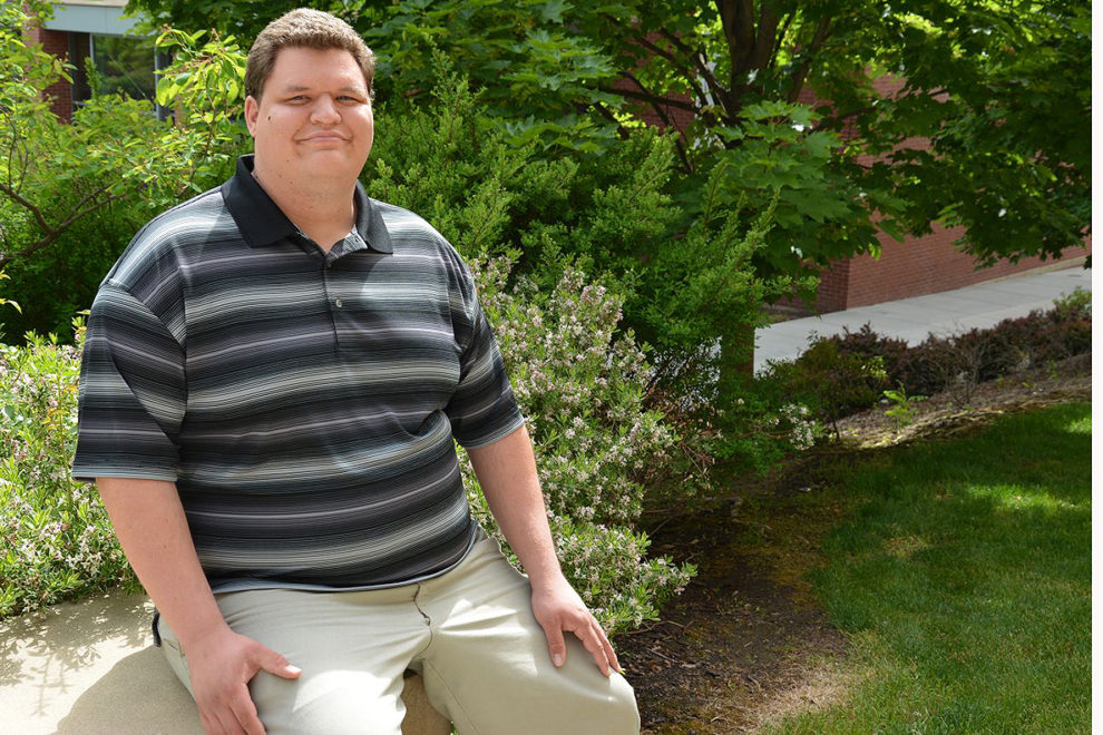 Greg Urquhart, winner of the Karen P. DePauw Leadership Award