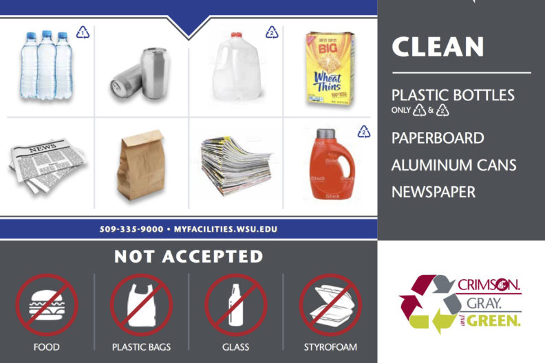 WSU Pullman rolls out changes to campus recycling WSU Insider