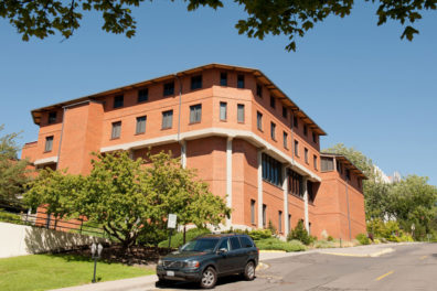 Exterior view of Daggy Hall.