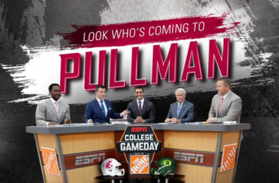 College GameDay cast announces that they are coming to Pullman.