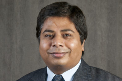 Closeup of lead researcher Dutta.