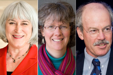 Individual closeups of Meier, Johnson and Prestwich.