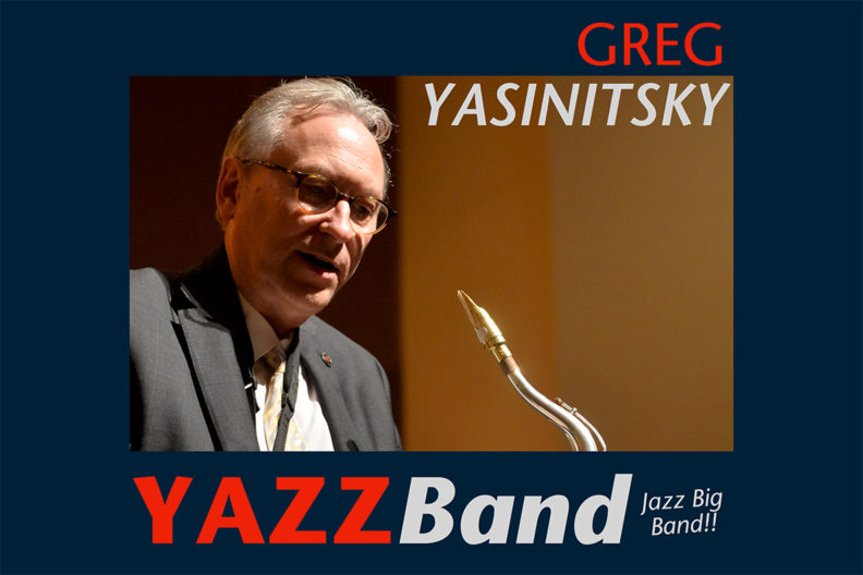 CD cover of 'YAZZ Band' featuring photo of Yasinitsky.