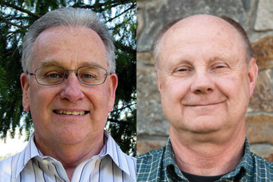 Individual closeups of Peterson and Jenkins.
