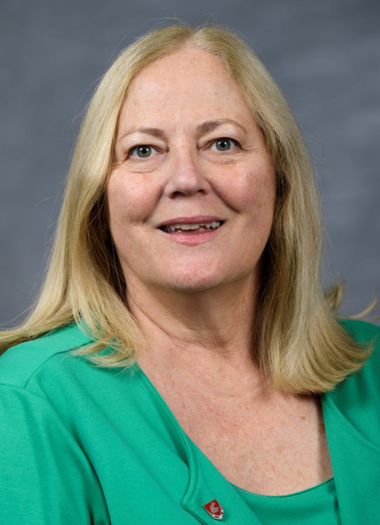 Closeup of Theresa Elliot-Chelsek.