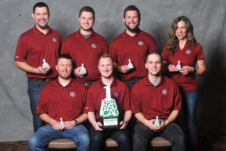Group photo of virtual design and construction team.
