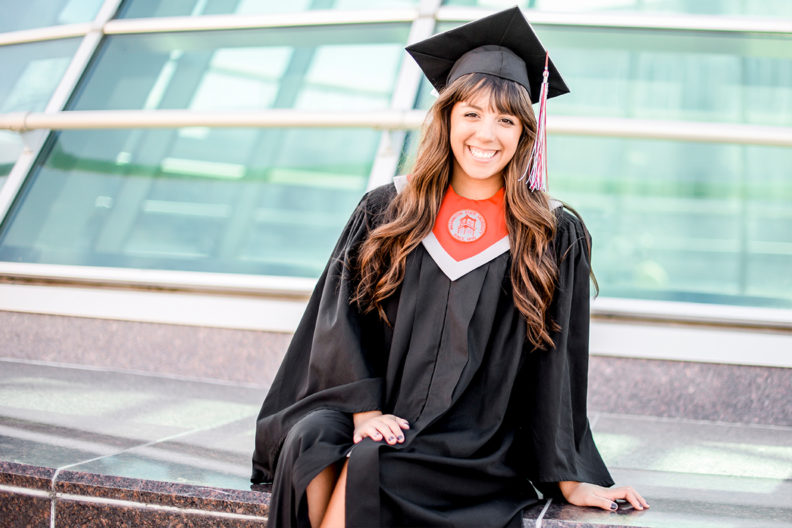 Image of Carson College graduate.