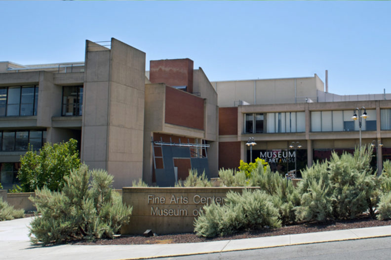 WSU Fine Arts building