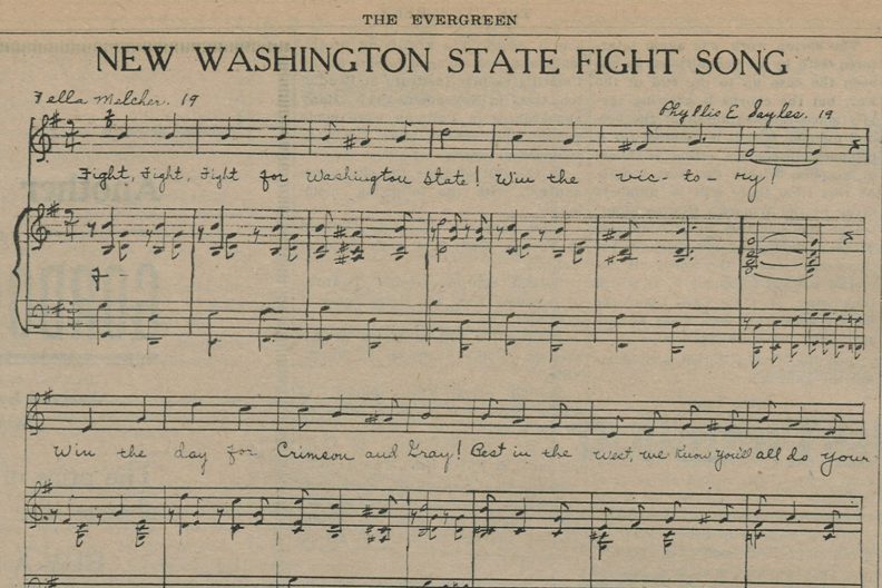 sheet music of song