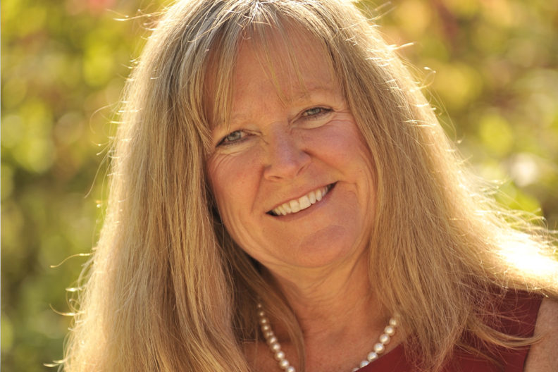 Closeup of Candis Claiborn