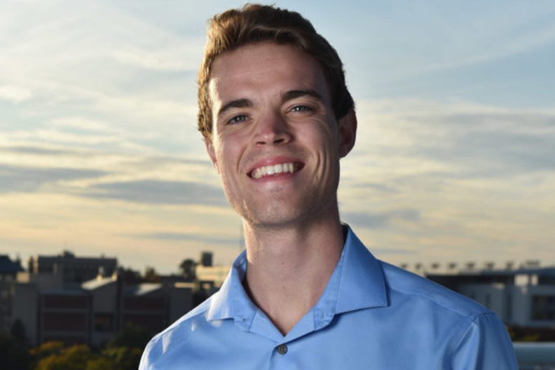 Closeup of Kristian Gubsch
