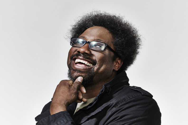 Closeup of W. Kamau Bell.