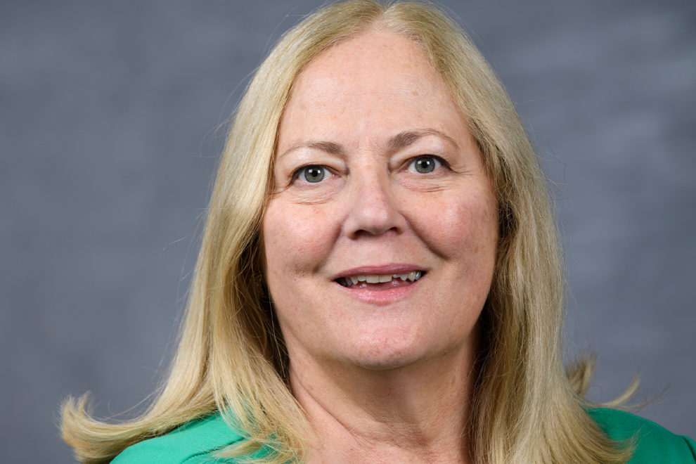 Closeup of Theresa Elliot-Cheslek