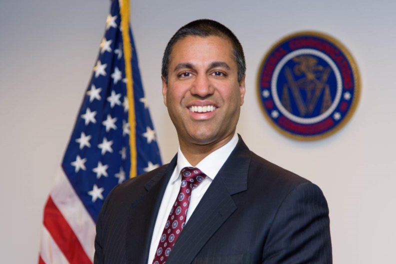 Closeup of Ajit Pai