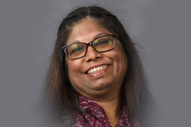 Closeup of Nairanjana “Jan” Dasgupta.