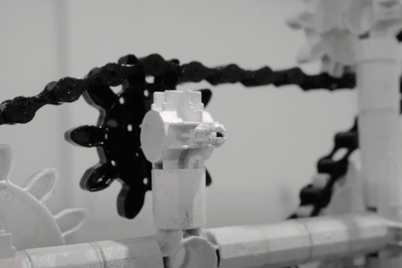 A Rube Goldberg device