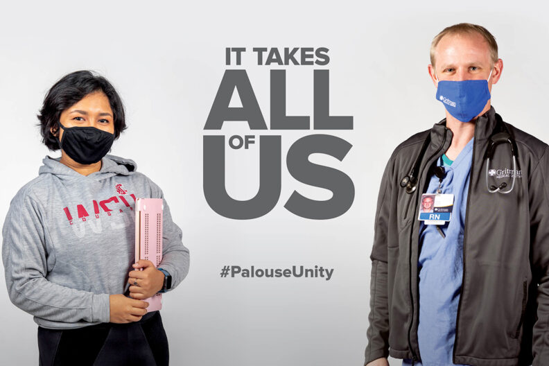 It takes all of us. #PalouseUnity.