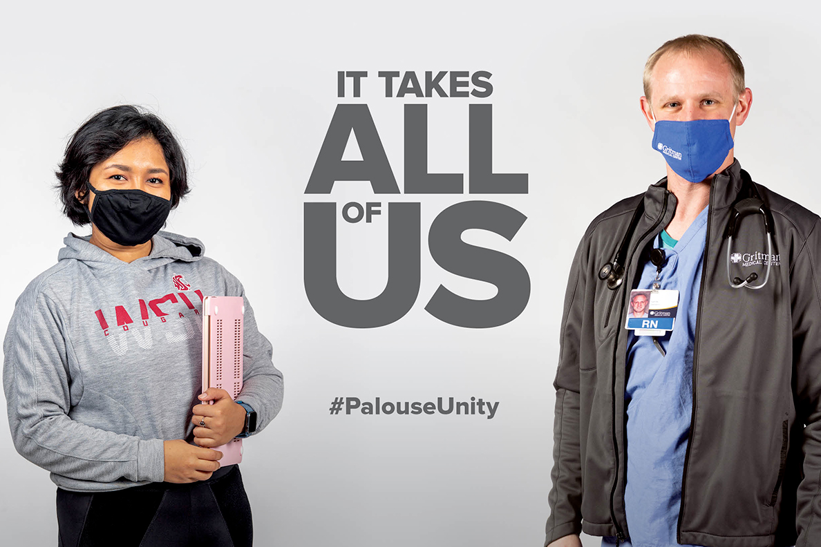 Expanded #PalouseUnity campaign features more community partners and renewed commitment  | WSU Insider - Vimarsana News