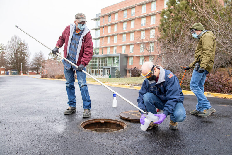 wastewater sample collection